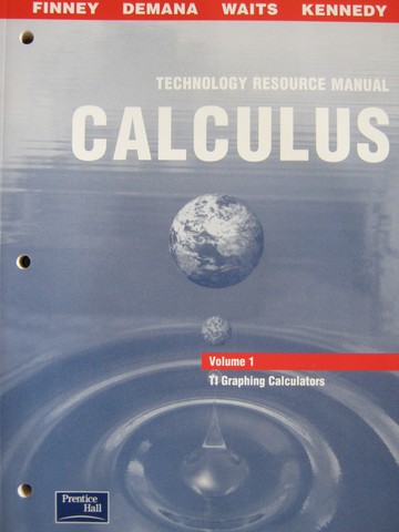 (image for) Calculus Graphical Numerical Algebraic TRM Volume 1 (P)