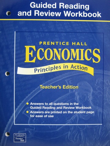 (image for) Economics Principles in Action Guided Reading & Review TE (P)