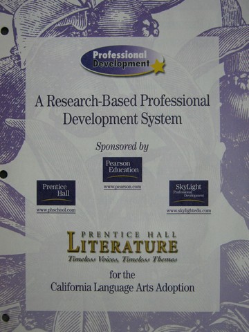 (image for) Literature A Research-Based Professional Development (CA)(P)
