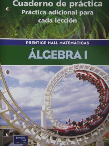 (image for) Algebra 1 Cuaderno de practica (P)