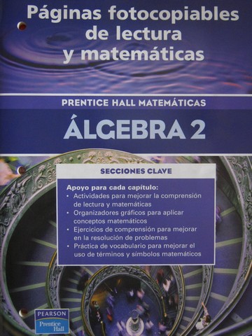 (image for) Matematicas Algebra 2 Paginas fotocopiables de lectura (P)