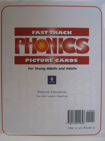 (image for) Fast Track Phonics for Young Adults & Adults Picture Cards (Pk)