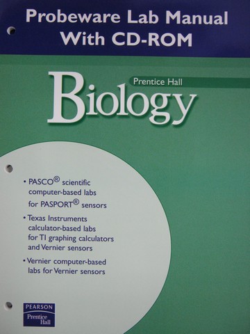 (image for) Biology Probeware Lab Manual with CD-ROM (P)