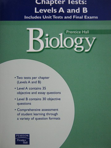 (image for) Biology Chapter Tests Levels A & B (P)