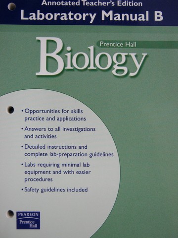(image for) Biology Laboratory Manual B ATE (TE)(P)