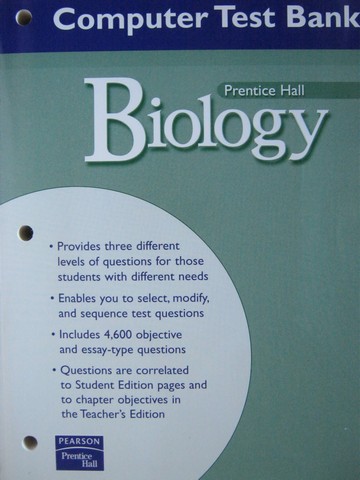 (image for) Biology Computer Test Bank without CD-ROM (P)