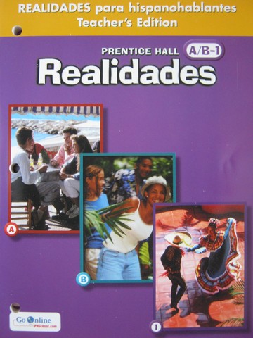 (image for) Realidades A/B-1 Realidades para hispanohablantes TE (TE)(P) - Click Image to Close