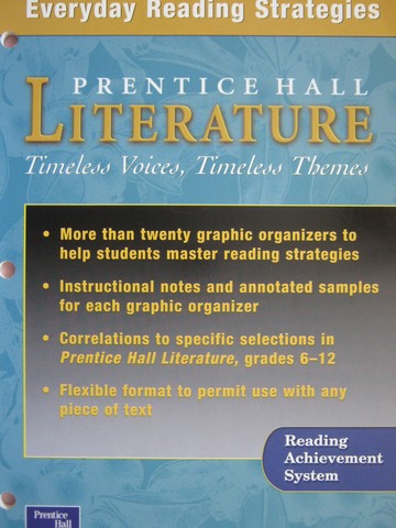 (image for) Literature Everyday Reading Strategies (P)