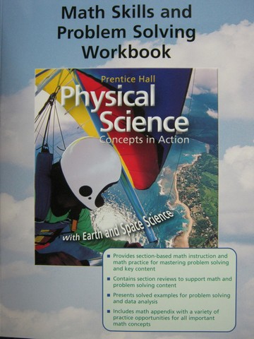 (image for) Physical Science Concepts in Action Math Skills & Problem Solving Workbook (P)