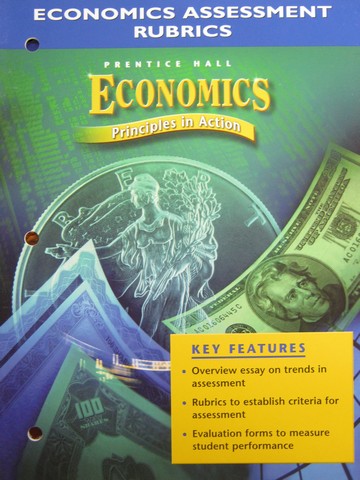 (image for) Economics Principles in Action Assessment Rubrics (P)