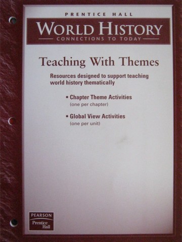 (image for) World History Connections to Today Teaching with Themes (TE)(P)