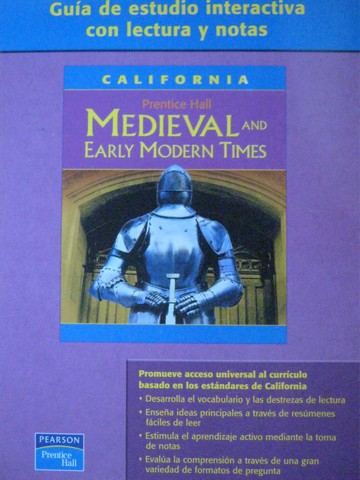 (image for) Medieval & Early Modern Times Guia de estudio interactiva (P)