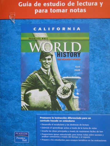 (image for) World History Guia de estudio de lectura y para tomar (CA)(P)