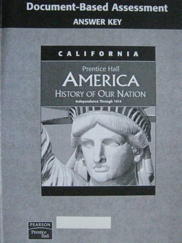 (image for) America History of Our Nation Document-Based Assessment (TE)(P)