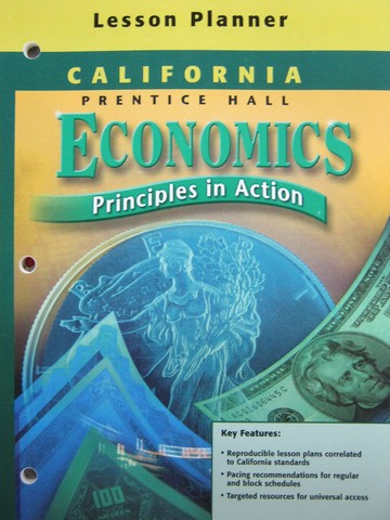 (image for) Economics Principles in Action Lesson Planner (CA)(P)