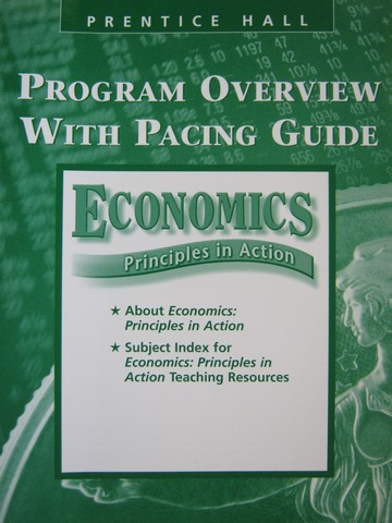(image for) Economics Principles in Action Program Overview with Pacing (P)