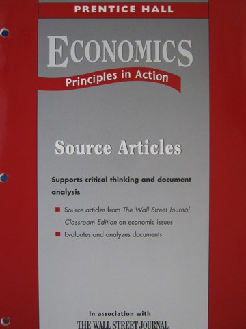 (image for) Economics Principles in Action Source Articles (P)