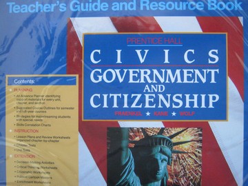 (image for) Civics Government & Citizenship TG & Resource Book (TE)(Binder)