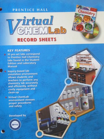 (image for) Chemistry Virtual ChemLab Record Sheets (P)