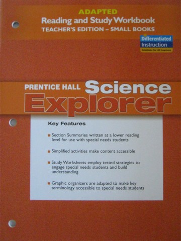 (image for) Science Explorer Adapted Reading & Study Workbook TE (TE)(P)