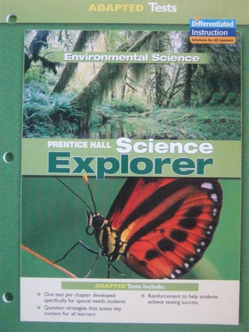 (image for) Science Explorer Environmental Science Adapted Tests (P)