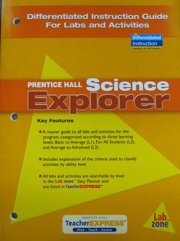 (image for) Science Explorer Differentiated Instruction Guide for Lab (P)