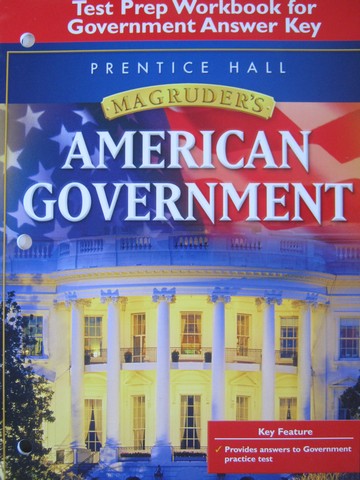(image for) Magruder's American Government Test Prep Workbook Answers (P)