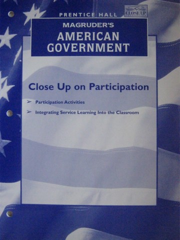 (image for) Magruder's American Government Close Up on Participation (P)