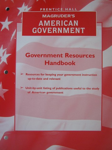 (image for) Magruder's American Government Resources Handbook (P)