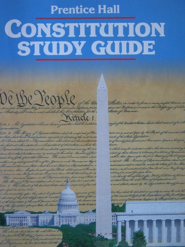 (image for) Constitution Study Guide (P) by Jeffrey M Ikler