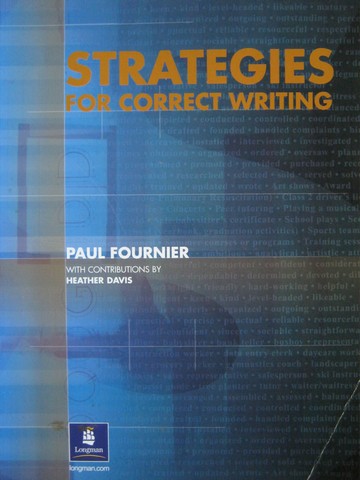 (image for) Strategies for Correct Writing (P) by Fournier & Davis