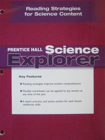(image for) Science Explorer Reading Strategies for Science Content (P)