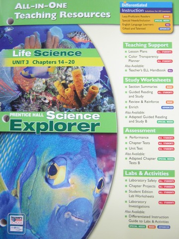 (image for) Science Explorer Life Science All-in-One Teaching Resources 3(P)