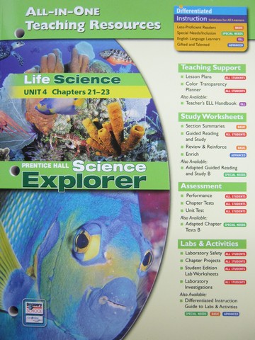 (image for) Science Explorer Life Science All-in-One TR Unit 4 (P)