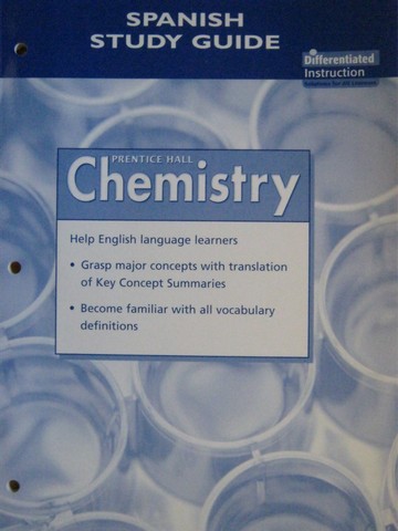 (image for) Chemistry Spanish Study Guide (P)