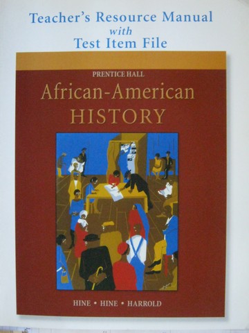 (image for) African-American History TRM with Test Item File (TE)(P)