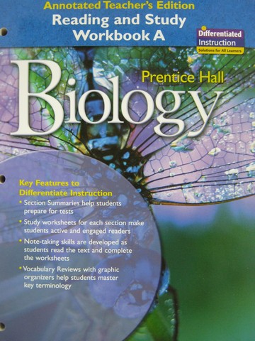 (image for) Biology Reading & Study Workbook A ATE (TE)(P) - Click Image to Close