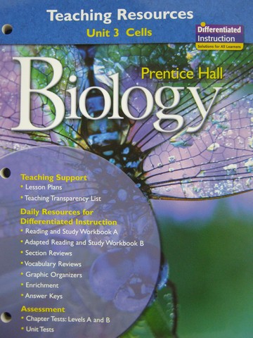 (image for) Biology Teaching Resources Unit 3 (P)