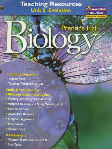 (image for) Biology Teaching Resources Unit 5 (P)