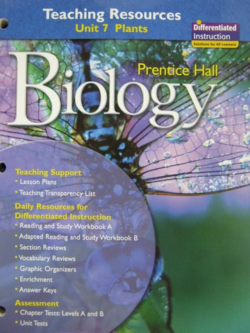 (image for) Biology Teaching Resources Unit 7 (P)