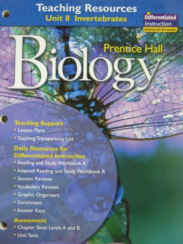 (image for) Biology Teaching Resources Unit 8 (P)