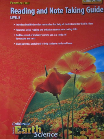 (image for) California Focus on Earth Science Reading & Note Taking B (P)