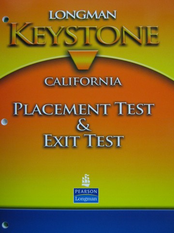 (image for) Keystone California Placement Test & Exit Test (CA)(P)
