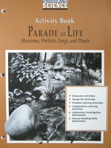 (image for) Parade of Life Monerans Protists Fungi & Plants Activity Book (P