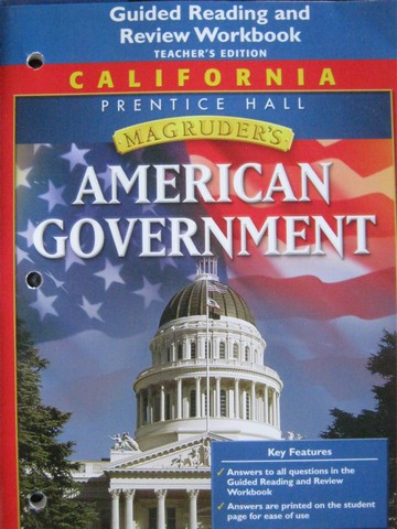(image for) Magruder's American Government Guided Reading & (CA)(TE)(P)