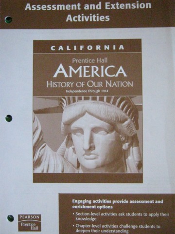 (image for) America History of Our Nation Assessment & Extension (CA)(P)