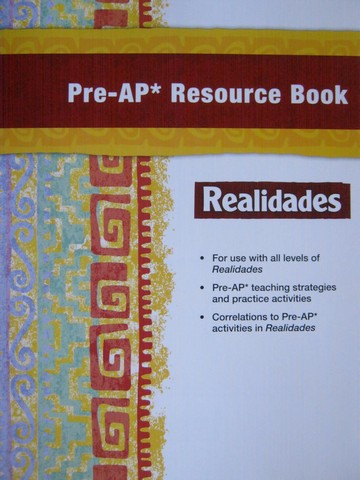 (image for) Realidades Digital Edition Pre-AP Resource Book (P) by Wilbur, - Click Image to Close