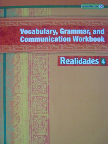 (image for) Realidades 4 Digital Edition Vocabulary Grammar Workbook (P)