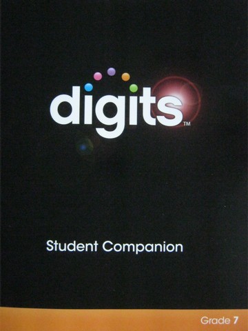 (image for) Digits Grade 7 Student Companion (P) by Fennell, Johnson,