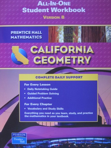 (image for) California Geometry All-in-One Student Workbook B (CA)(P)